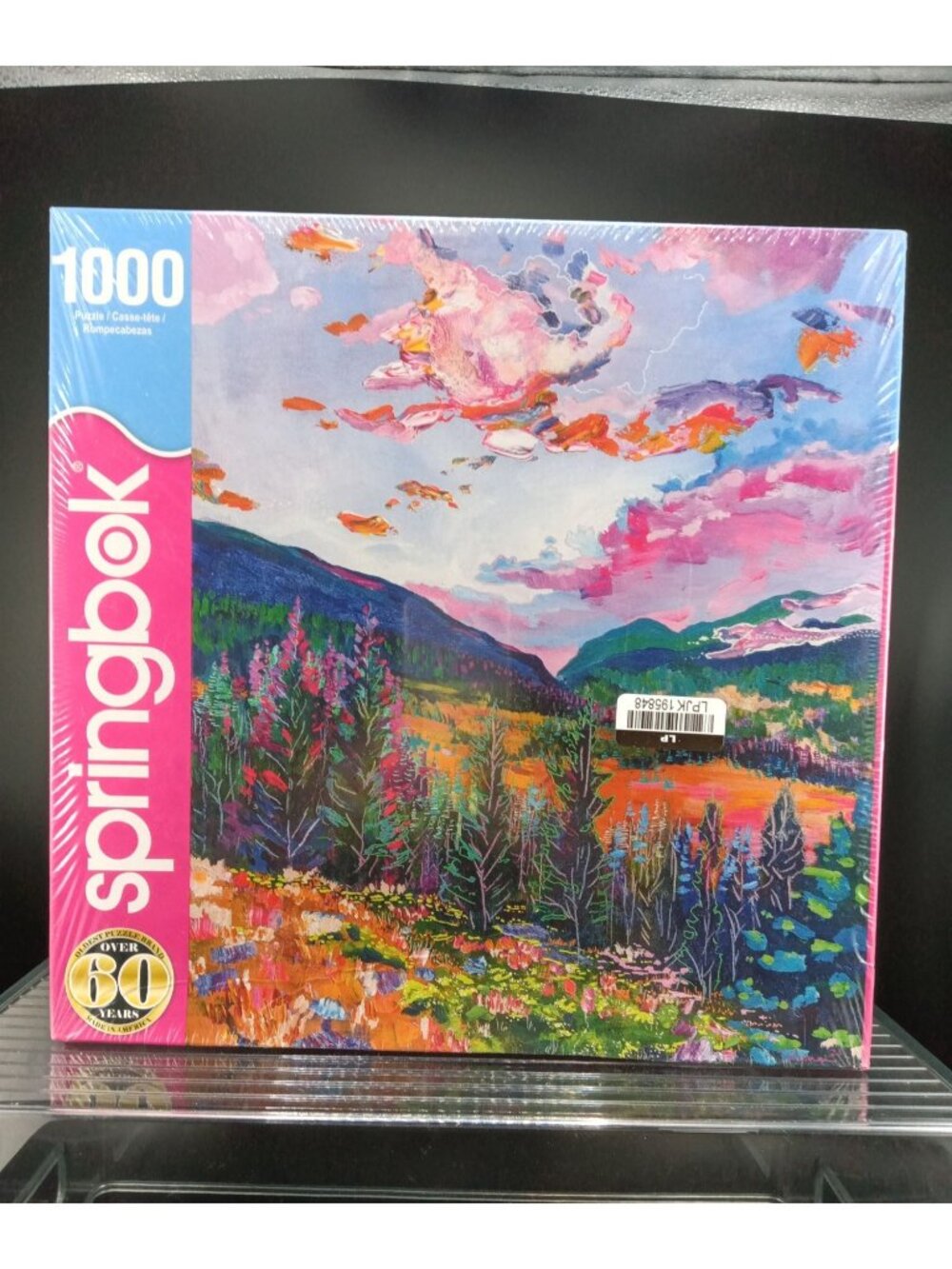Springbok 1000-Piece Jigsaw Puzzle - Rocky Mountain Twilight